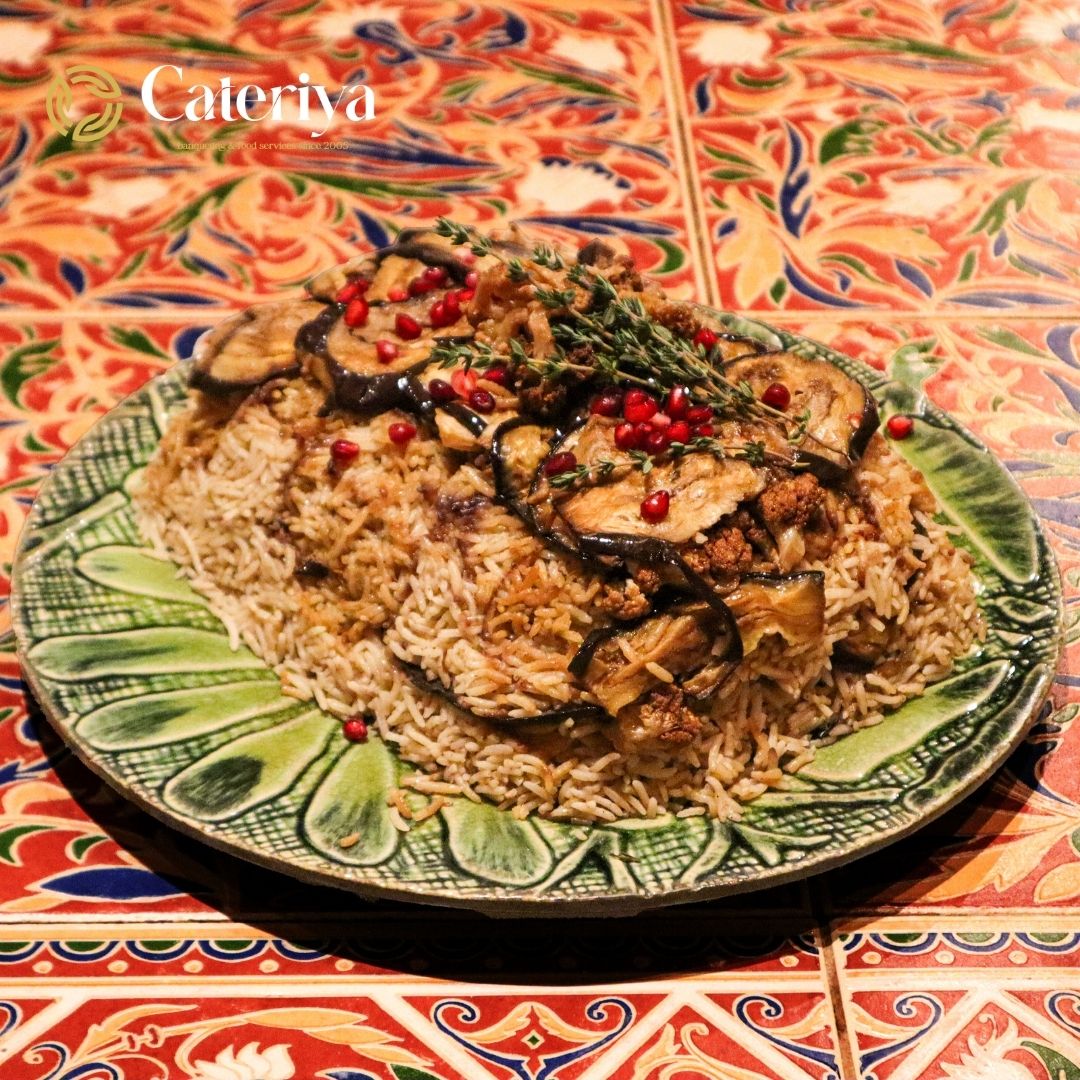 Oriental Menu by Cateriya