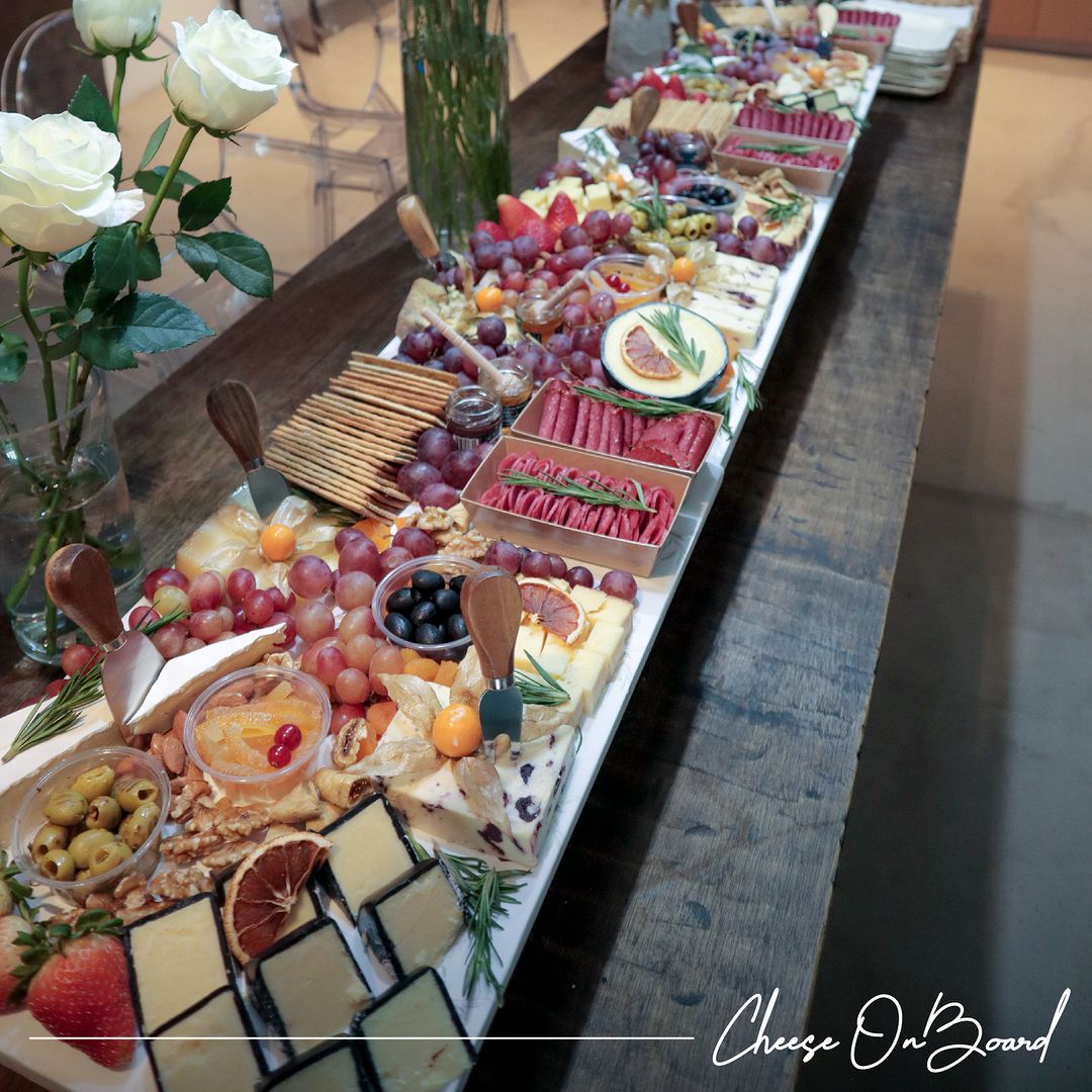 Cheese Grazing Table by Cheese on Board