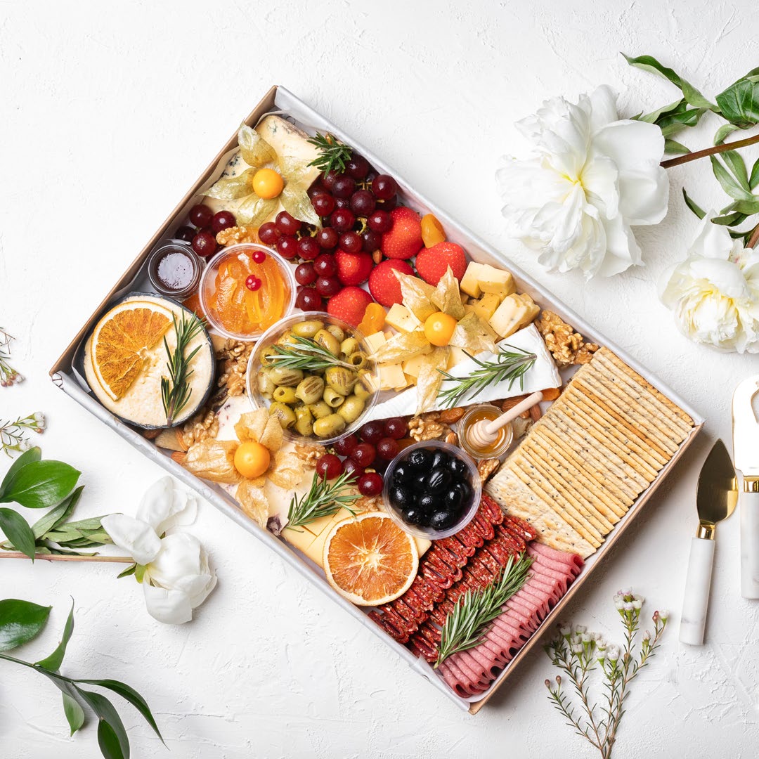 Large Platter by Cheese on Board