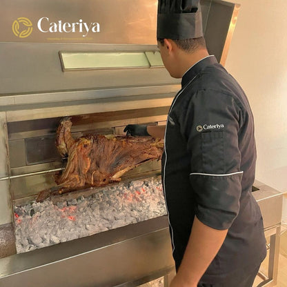 Live Oriental BBQ Station by Cateriya