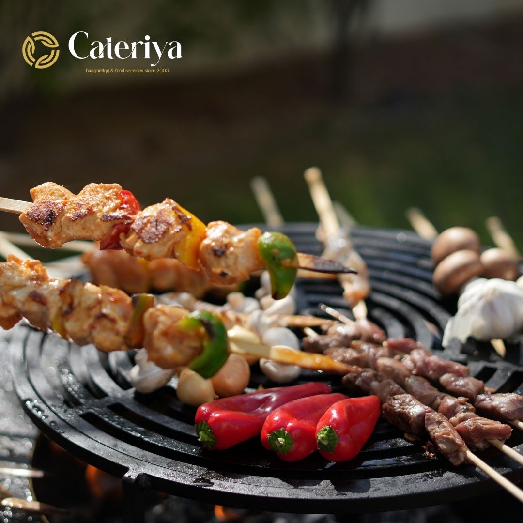 Live Oriental BBQ Station by Cateriya