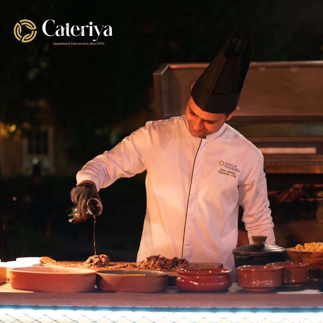 Live Oriental BBQ Station by Cateriya