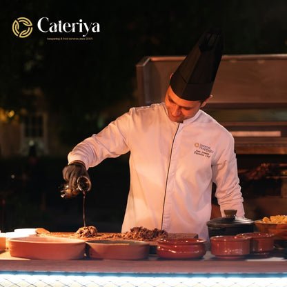 Live Oriental BBQ Station by Cateriya