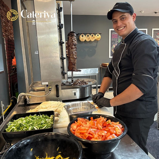 Beef Shawarma Station by Cateriya