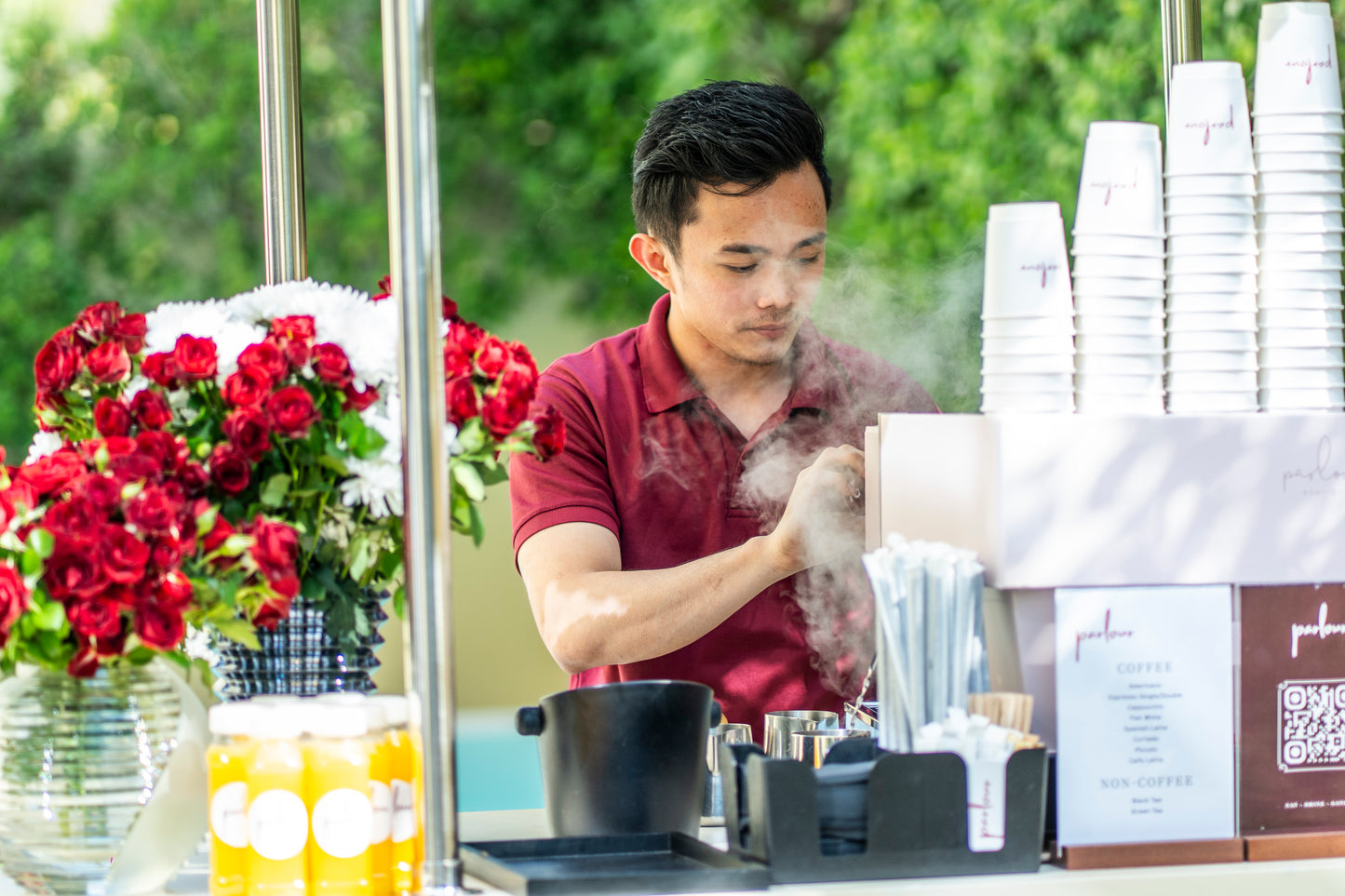 Coffee Cart by Parlour Boutique